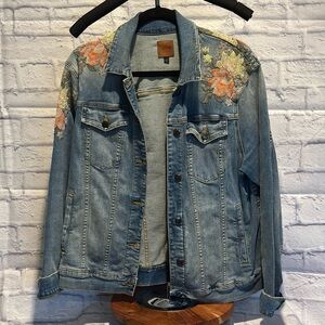 Embroidered Denim Jacket